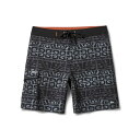 クイックシルバー ウォーター マン メンズ カジュアルパンツ ボトムス Quiksilver Men's Stacked 19 Boardshort Phantom