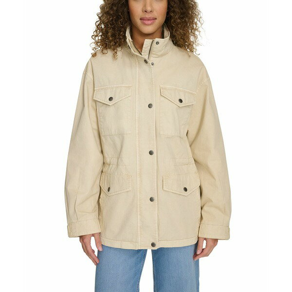 リーバイス レディース ジャケット＆ブルゾン アウター Women's Cotton Four-Pocket Utility Jacket Oa..