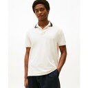 トミー ヒルフィガー メンズ シャツ トップス Men's Stripe-Collar Shirt Ivory Petal