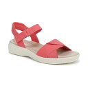ビジーズ レディース サンダル シューズ Women's Lane Washable Open Round Toe Strappy Sandals Coral Beach Stretch Denim Fabric