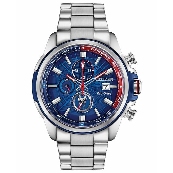   ӻ ꡼ Spider-Man Chronograph Bracelet Watch 44mm Silver-...