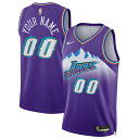 【送料無料】 ナイキ メンズ ユニフォーム トップス Utah Jazz Nike Unisex 2022/23 Custom Swingman Jersey Classic Edition Purple