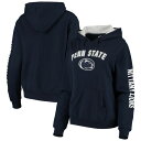 【送料無料】 コロシアム レディース パーカー・スウェットシャツ アウター Penn State Nittany Lions Colosseum Women's Loud and Proud Pullover Hoodie Navy