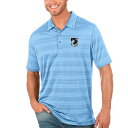 【送料無料】 アンティグア メンズ ポロシャツ トップス Minnesota United FC Antigua Compass Polo Blue