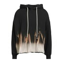【送料無料】 リックオウエンス レディース パーカー・スウェットシャツ アウター Sweatshirts Black