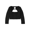 【送料無料】 ノワール ケイ ニノミヤ レディース カットソー トップス Tops Black