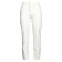 【送料無料】 フレーム レディース デニムパンツ ボトムス Denim pants Off white