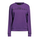 【送料無料】 ジョン リッチモンド レディース パーカー・スウェットシャツ アウター Sweatshirts Purple