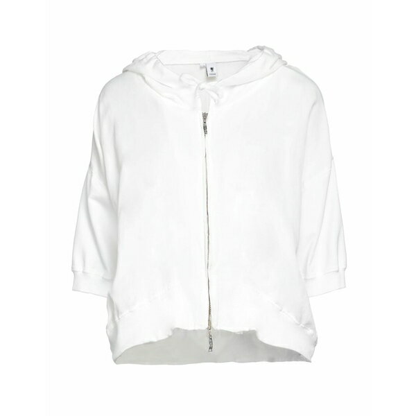 【送料無料】 ヨーロピアンカルチャー レディース パーカー・スウェットシャツ アウター Sweatshirts White