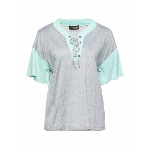 【送料無料】 トラサルディ レディース Tシャツ トップス T-shirts Turquoise