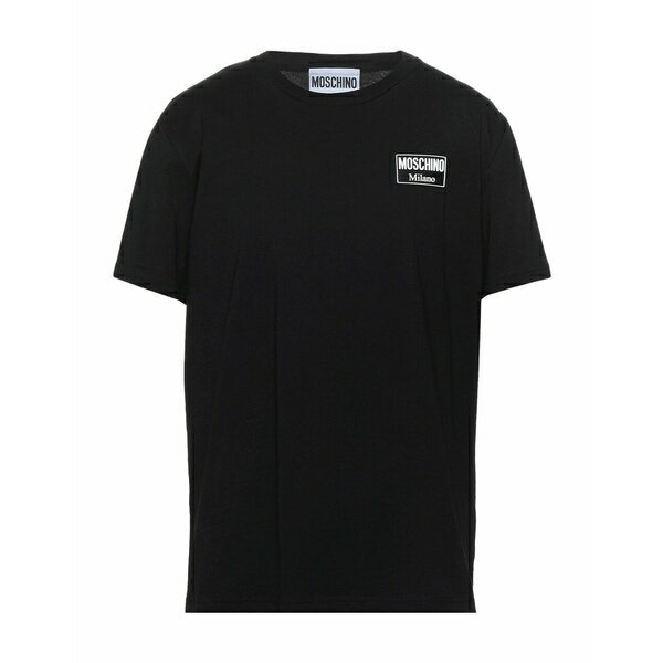 モスキーノ Tシャツ メンズ 【送料無料】 モスキーノ メンズ Tシャツ トップス T-shirts Black