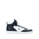 【送料無料】 ラルフローレン メンズ スニーカー シューズ COURT LEATHER HIGH-TOP SNEAKER Midnight blue