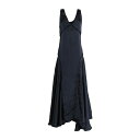 ジルサンダー 【送料無料】 ジル・サンダー レディース ワンピース トップス Maxi dresses Midnight blue