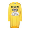 【送料無料】 モスキーノ レディース ワンピース トップス Mini dresses Yellow