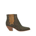 【送料無料】 ゴールデングース レディース ブーツ シューズ Ankle boots Military green