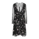 【送料無料】 ヴァレンティノ ガラヴァーニ レディース ワンピース トップス Midi dresses Black