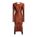 yz ANThE{[eBG fB[X s[X gbvX Midi dresses Rust