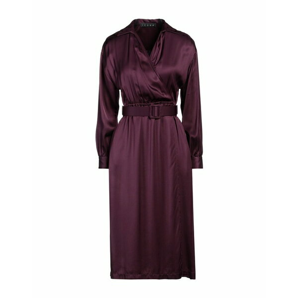 ̵  Х  ǥ ԡ ȥåץ Midi dresses Deep purple