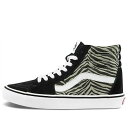 Vans バンズ メンズ スニーカー 【Vans SK8-HI Canvas Sneakers Black/White VN0A32QG9XB】 サイズ US_M_4(4)