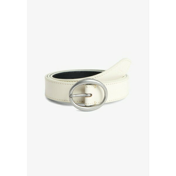 カルバン・クライン ベルト（レディース） カルバンクライン レディース ベルト アクセサリー ROUND CLASSIC LTHR SOL 25MM - Belt - ivory