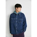 カルバン・クライン カルバンクライン メンズ シャツ トップス OVERSIZED LINEAR - Shirt - denim dark