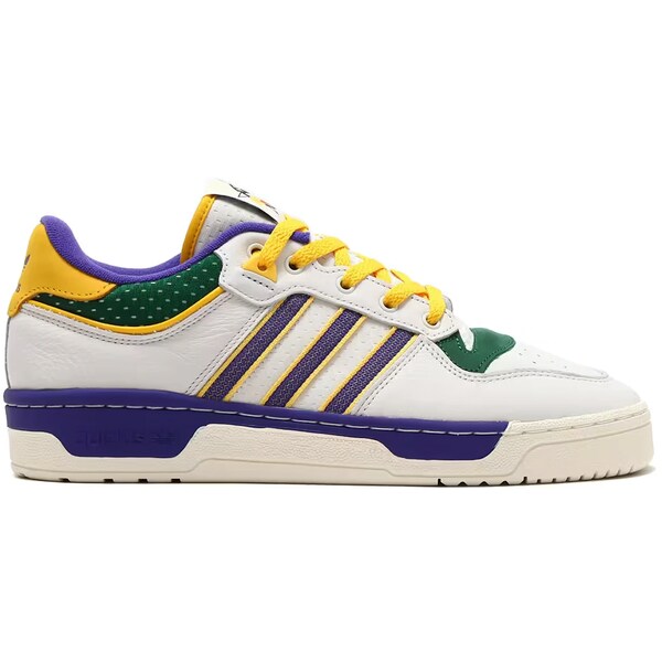 adidas アディダス メンズ スニーカー 【adidas Rivalry Low 86】 サイズ US_12.5(30.5cm) Crystal White Energy Ink Bold Gold