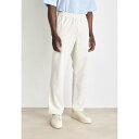 サムス サムス メンズ カジュアルパンツ ボトムス JABARI - Trousers - clear cream