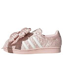 adidas アディダス レディース スニーカー Sandy Pink/Core White/Earth Strata 【(WMNS) adidas Caroline Hu Superstar 'Pink' JQ8737】 サイズ US_6.5(23.5cm)(4)