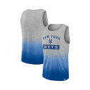 ファナティクス メンズ シャツ トップス Men's Gray, Royal New York Mets Our Year Tank Top Gray, Royal(4)