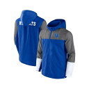 ファナティクス メンズ ジャケット&ブルゾン アウター Men's Royal, Gray Kentucky Wildcats Game Day Ready F...