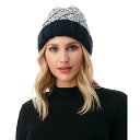 マーカスアドレール レディース 帽子 アクセサリー Women's Chunky Marled Cable Knit Beanie Black