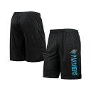 エムエスエックスバイミカエルストラハン メンズ カジュアルパンツ ボトムス Men's Black Carolina Panthers Training Shorts Black