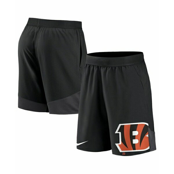 ナイキ メンズ カジュアルパンツ ボトムス Men's Black Cincinnati Bengals Stretch Performance Shorts Black