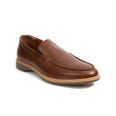 ディアースタッグス メンズ スリッポン・ローファー シューズ Mens Porto S.U.P.R.O. Sock Dress Loafer Brown(4)