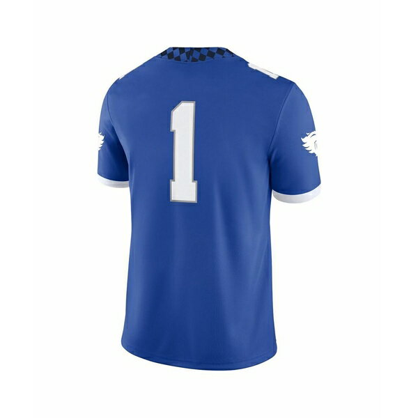 ナイキ メンズ シャツ トップス Men's #1 Royal Kentucky Wildcats Game Jersey Royal