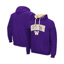 コロシアム メンズ パーカー・スウェットシャツ アウター Men's Purple Washington Huskies Big and Tall Arch a...