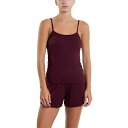 ハンキーパンキー レディース カットソー トップス Women's Dream Ease Cami Tap Short Set Hickory Red(4)