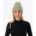マーカスアドレール レディース 帽子 アクセサリー Women's Lurex Ribbed Knit Cuff Beanie Sage