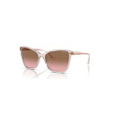 ヴォーグアイウェア レディース サングラス&アイウェア アクセサリー Women's Sunglasses, Gradient VO5520S Transparent Pink(4)