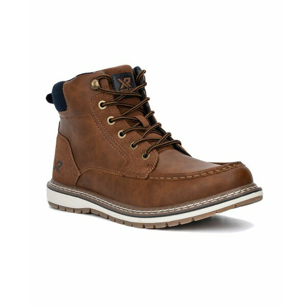 エックスレイ メンズ ブーツ シューズ Men's Bevyn Lace-Up Boots Tan