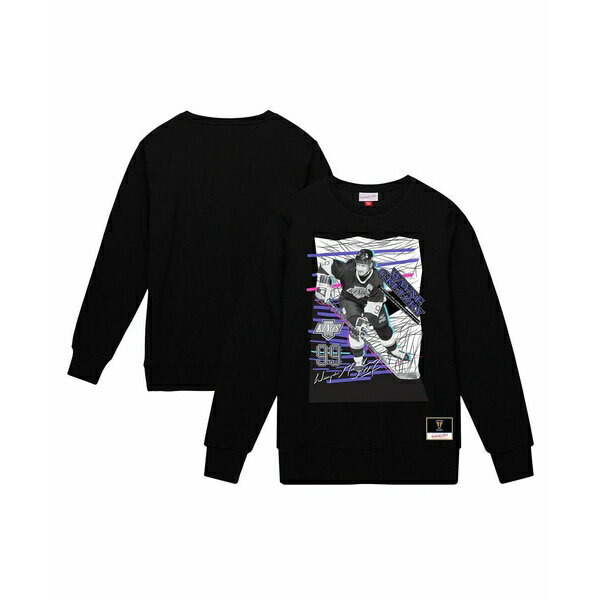 ߥå&ͥ  ѡåȥ  Men's Wayne Gretzky Black Los Angeles ...