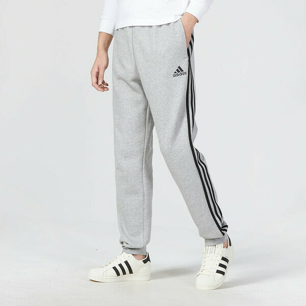 adidas アディダス メンズ スニーカー 【adidas Essentials French Terry Tapered-Cuff 3-Stripes Pants GK8824】 サイズ US_M_XL