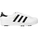 adidas AfB_X Y Xj[J[ yadidas Golf Superstarz TCY US_7.5(25.5cm) White Black