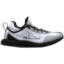 adidas アディダス メンズ スニーカー 【adidas Y-3 Runner 4D IO】 サイズ US_9(27.0cm) White Black