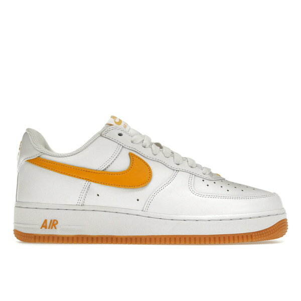 Nike ナイキ メンズ スニーカー 【Nike Air Force 1 Low Retro QS】 サイズ US_6.5(24.5cm) Color Of The Month White University Gold