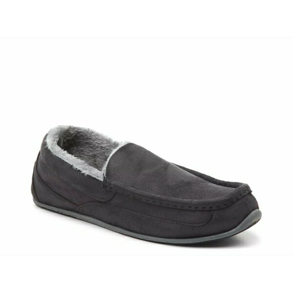ディアースタッグス メンズ スリッポン・ローファー シューズ Spun Moc Slipper Black
