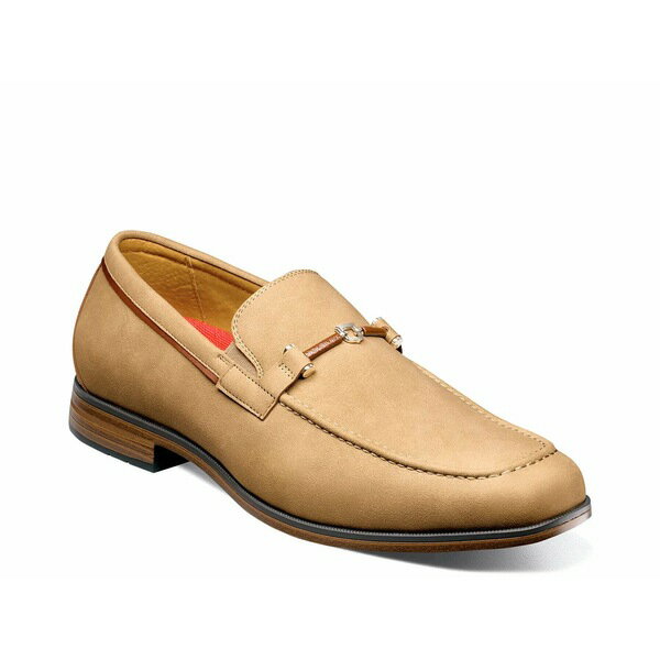ステイシーアダムス メンズ スリッポン・ローファー シューズ Richardson Loafer Khaki