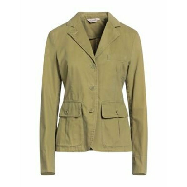 【送料無料】 カパルビオ レディース ジャケット&ブルゾン アウター Blazers Green