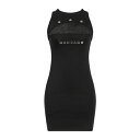 【送料無料】 マンガーノ レディース ワンピース トップス Mini dresses Black