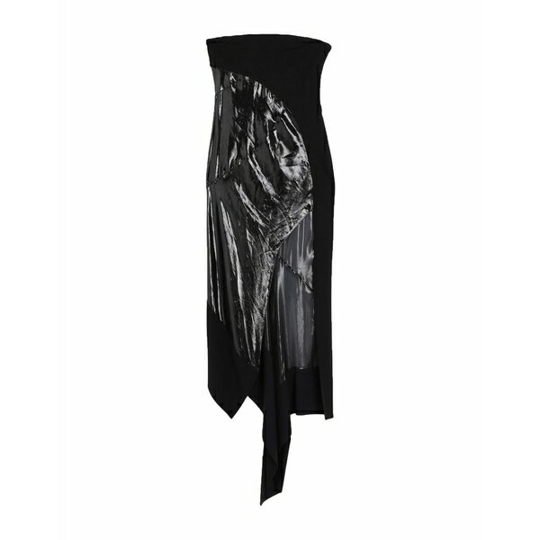 【送料無料】 マグラー レディース ワンピース トップス Midi dresses Black